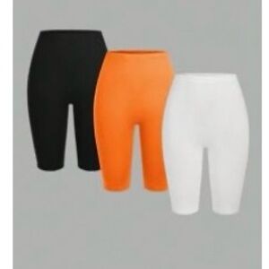 3 Pack Multi Biker Shorts